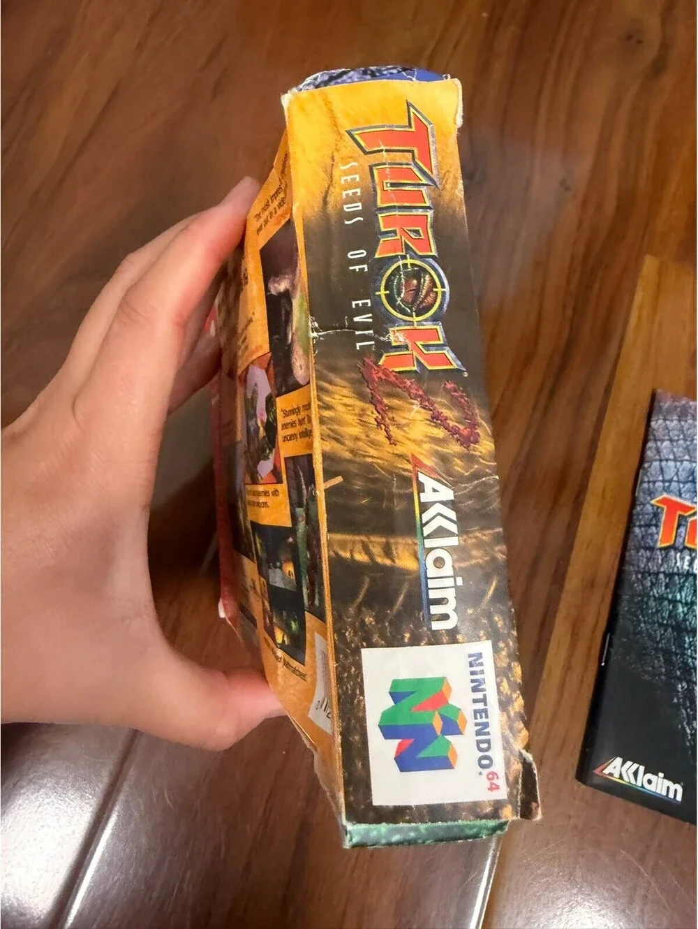 Turok 2 Seeds of Evil Nintendo 64 N64 CIB Black Acclaim Complete with Manual
